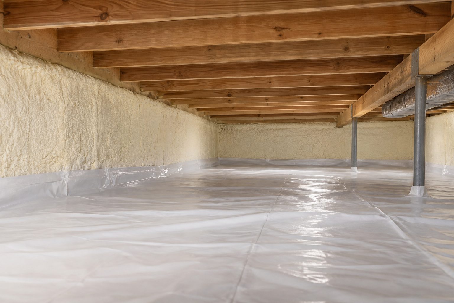 Attic Spray Foam Insulation
